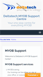 Mobile Screenshot of myob-support.com